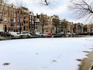 зимний Амстердам